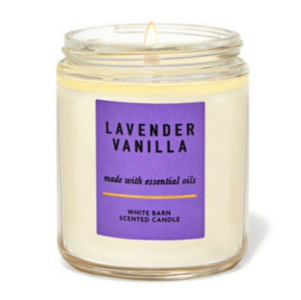 LAVENDER VANILLA "SLEEP" SINGLE WICK CANDLE